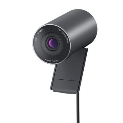 DELL professionele webcam - WB5023, 2560 x 1440 Pixels, Full HD, 60 fps, 1280x720@24fps, 1280x720@30