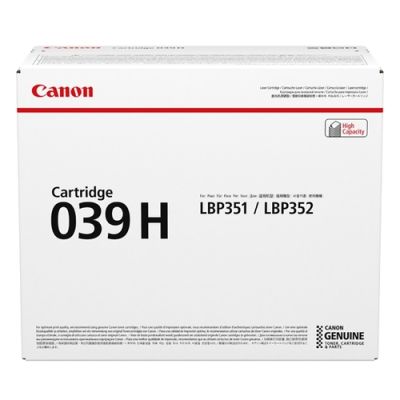 Canon 039H, 25000 pagina's, Zwart, 1 stuk(s)