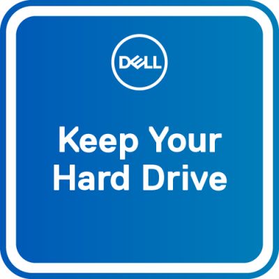 DELL 3 jaren Keep Your Hard Drive, 3 jaar, 8x5
