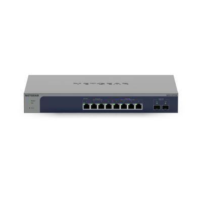 NETGEAR 8-Port Multi-Gigabit/10G Ethernet Smart Switch with 2 SFP+ Ports (MS510TXM), Managed, L2+, 1