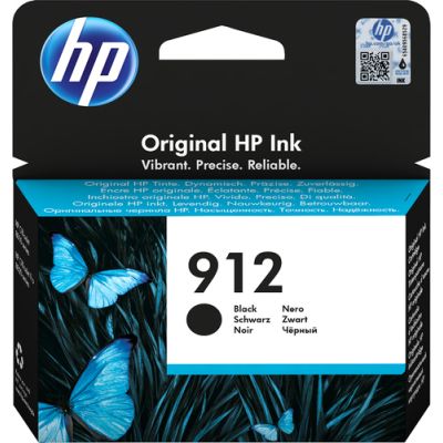 HP 912 Black Original Ink Cr