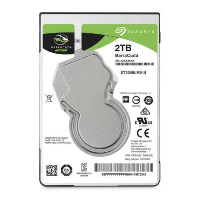 HDD BarraCuda 2TB 2.5"5.4K SATA 7mm