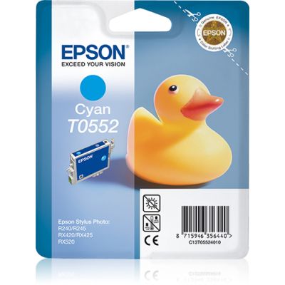 Epson Duck inktpatroon Cyan T0552, 1 stuk(s)