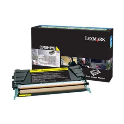 Lexmark C748H3YG, 10000 pagina's, Geel, 1 stuk(s)