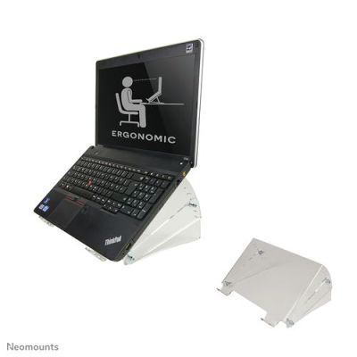 Neomounts laptop Stand Clear Acrylic Tilt