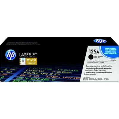 HP 125A originele zwarte LaserJet tonercartridge, 2200 pagina's, Zwart, 1 stuk(s)