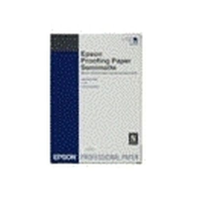 Epson Proofing Paper White Semimatte, 17" x 30,5 m, 250g/m², Halfmat, 250 g/m², Wit, 250 µm, - SureC