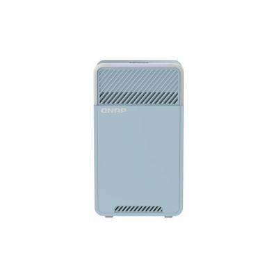 QNAP QMiro-201W, Wi-Fi 5 (802.11ac), Dual-band (2.4 GHz / 5 GHz), Ethernet LAN, Blauw, Router om nee