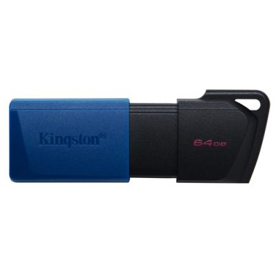 Kingston Technology DataTraveler Exodia M, 64 GB, USB Type-A, 3.2 Gen 1 (3.1 Gen 1), Glij, 10 g, Zwa