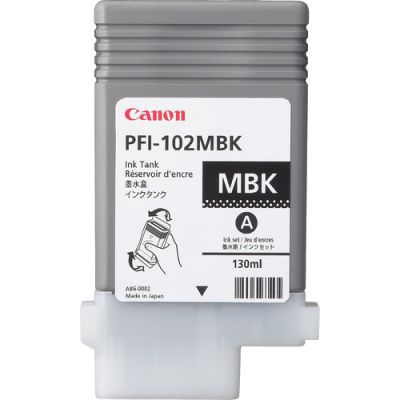 Canon PFI-102MBK, Inkt op pigmentbasis, 130 ml