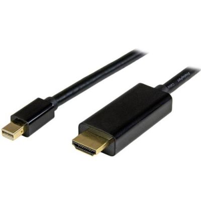 StarTech.com Mini DisplayPort-naar-HDMI-converterkabel 1 m 4K, 1 m, DisplayPort, HDMI Type A (Standa