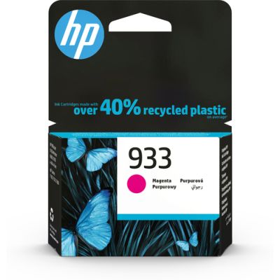 HP 933 originele magenta inktcartridge, Normaal rendement, Inkt op pigmentbasis, 4 ml, 330 pagina's,
