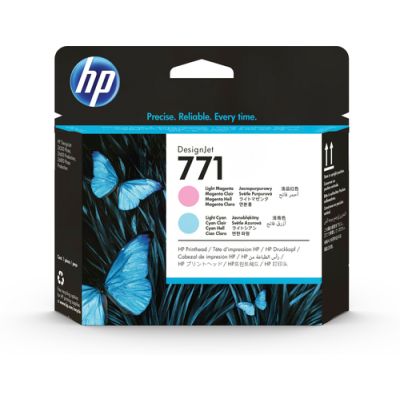 HP 771, HP DesignJet Z6200 Photo Printer series, Inkjet, Lichtmagenta, Lichtyaan, CE019A, Singapore,