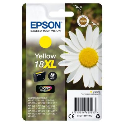 Epson Daisy Claria Home Ink-reeks, Inkt op pigmentbasis, 6,6 ml, 450 pagina's, 1 stuk(s)