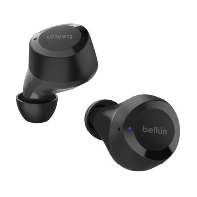 Belkin SoundForm Bolt, True Wireless Stereo (TWS), Oproepen/muziek, Headset, Zwart