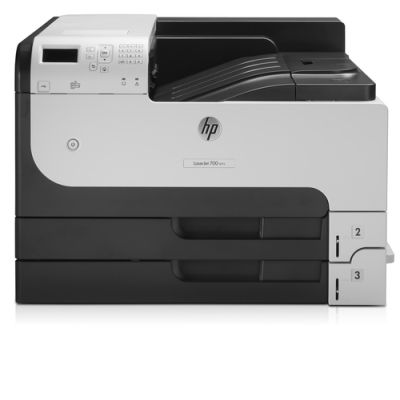 HP LaserJet Enterprise 700 printer M712dn, Print, Printen via de USB-poort aan voorzijde; Dubbelzijd