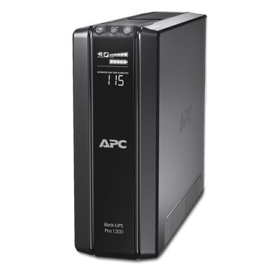APC Back-UPS PRO 1200VA noodstroomvoeding 6x stopcontact, USB, Line-interactive, 1,2 kVA, 720 W, Sin