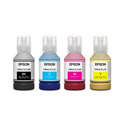 Epson SC-T3100x Yellow 140ml T49H, Geel, Epson, SureColor SC-T3100X, SC-T3100x 240V, Indonesië, 1 st