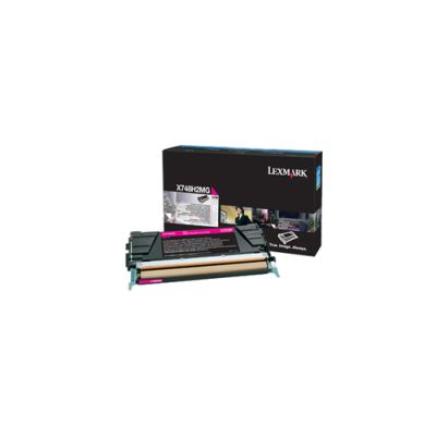 Lexmark X748H2MG, 10000 pagina's, Magenta, 1 stuk(s)