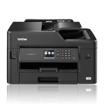 Brother 5 in 1 - Netwerk A3/A4 kleurenprinter - flatbed kleurencopier - kleurenscanner - kleurenfax - interne duplexunit & Wireless, Inkjet, Afdrukken in kleur, 4800 x 1200 DPI, A3, Direct printen, Zwart