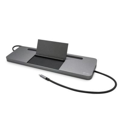 i-tec Metal USB-C Ergonomic 4K 3x Display Docking Station + Power Delivery 85 W, Bedraad, USB 3.2 Ge