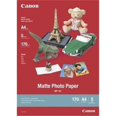 Canon Matte Photo Paper, 5 vel