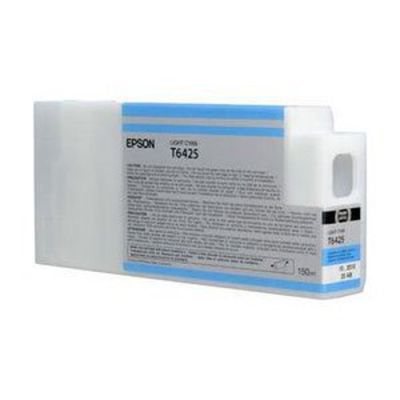Epson T6425 Light Cyan Ink Cartridge (150ml), Normaal rendement, Inkt op pigmentbasis, 150 ml, 1 stu