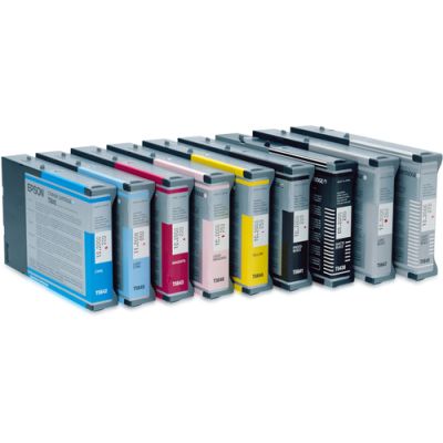 Epson inktpatroon Cyan T614200 220 ml, 220 ml, 1 stuk(s)