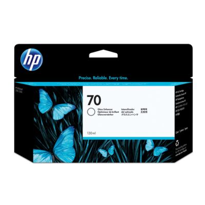 HP 70 glansverhoger DesignJet inktcartridge, 130 ml, Inkt op pigmentbasis, 130 ml, 130 ml, 1 stuk(s)
