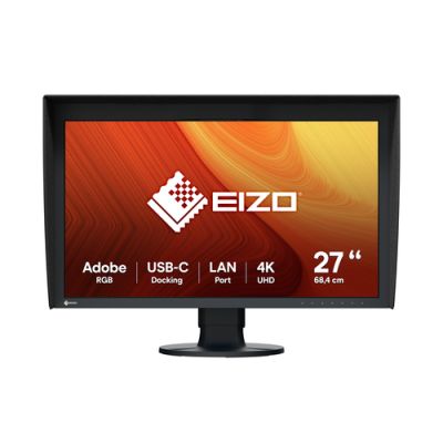 EIZO ColorEdge CG2700X, 68,6 cm (27"), 3840 x 2160 Pixels, 4K Ultra HD, LCD, 13 ms, Zwart