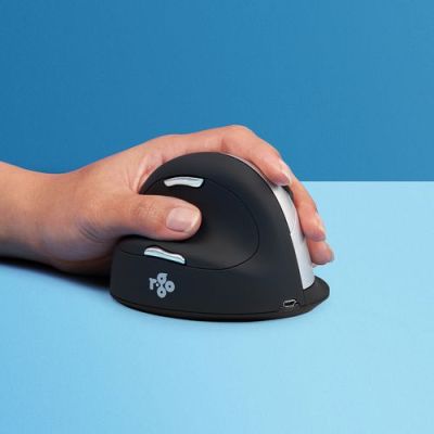 R-Go Tools R-Go HE Mouse, Ergonomische muis, Large (Handlengte boven de 185mm), Linkshandig, draadlo