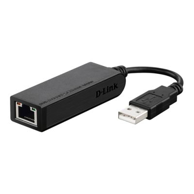 D-Link DUB-E100, Bedraad, USB, Ethernet, 100 Mbit/s, Zwart
