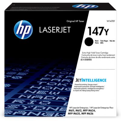 HP 147Y originele extra high-capacity zwarte LaserJet tonercartridge, 42000 pagina's, Zwart, 1 stuk(