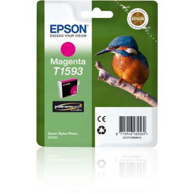 Epson T1593 Magenta, Inkt op pigmentbasis, 17 ml, 1200 pagina's, 1 stuk(s)