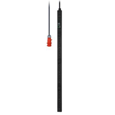 APC Easy PDU EPDU1232M, Metered, 0U, 32A, 400V, (18x)C13 & (6x)C19, IEC60309 32A 3Fase stekker, Geme
