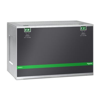 APC XB005XPDR Extern Batterij Pakket, DIN-Rail montage, Sealed Lead Acid (VRLA), 24 V, Grijs, 4,5 Ah