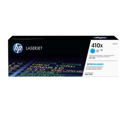 HP 410X originele high-capacity cyaan LaserJet tonercartridge, 5000 pagina's, Cyaan, 1 stuk(s)