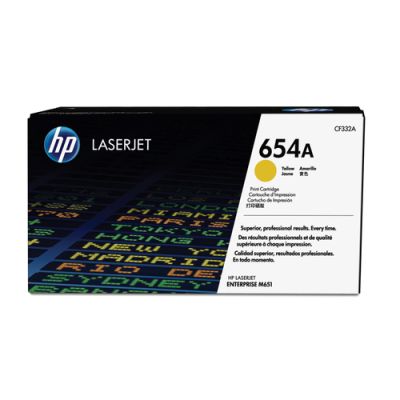 HP 654A originele gele LaserJet tonercartridge, 15000 pagina's, Geel, 1 stuk(s)