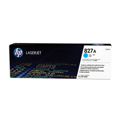 HP 827A originele cyaan LaserJet tonercartridge, 32000 pagina's, Cyaan, 1 stuk(s)