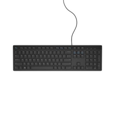 Dell Multimedia KB216 Toetsenbord bedraad USB-A, US international, zwart