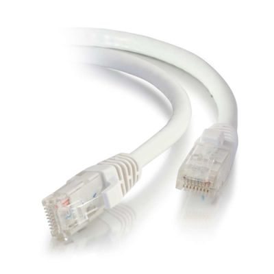 C2G 3m Cat5e Booted Unshielded (UTP) netwerkpatchkabel - wit, 3 m, Cat5e, U/UTP (UTP), RJ-45, RJ-45