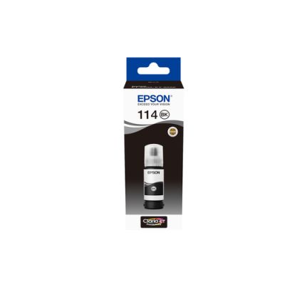 Epson 114 EcoTank Pigment Black ink bottle, Zwart, Epson, ET-8500, Normaal rendement, 70 ml, Inkjet