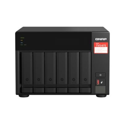 QNAP TVS-675, NAS, Tower, ZhaoXin KaiXian KX-6000, KX-U6580, Zwart