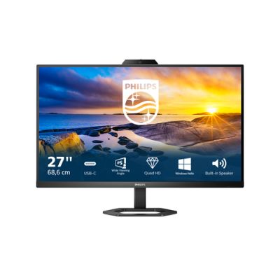 Philips 5000 series 27E1N5600HE/00, 68,6 cm (27"), 2560 x 1440 Pixels, Quad HD, LCD, 4 ms, Zwart