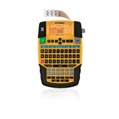 DYMO RHINO 4200, QWERTY, Lithium-Ion (Li-Ion), Zwart, Geel