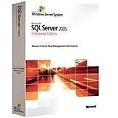 Microsoft SQL Server 2005 Enterprise Edition, Win32 EN SA OLV NL 1YR Acq Y3 Addtl Prod, Engels, PC, 600 Mhz, -Windows 2000 Server; -Windows 2000 Professional; -Windows XP; -Windows Server 2003; -Windows..., 350 MB, 512 MB