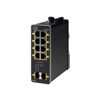 IE-1000 GUI based L2 PoE switch 2GE SFP