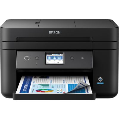 Epson WorkForce WF-2885DWF, Inkjet, Afdrukken in kleur, 4800 x 1200 DPI, A4, Direct printen, Zwart