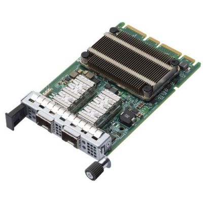 Broadcom NetXtreme N225P 2 x 25G OCP 3.0, Intern, Bedraad, PCI Express, Fiber, 25000 Mbit/s, Groen