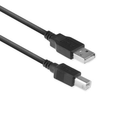 ACT AC3033, 3 m, USB A, USB B, USB 2.0, 480 Mbit/s, Zwart